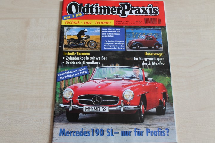 Deckblatt Oldtimer Praxis (01/1997)